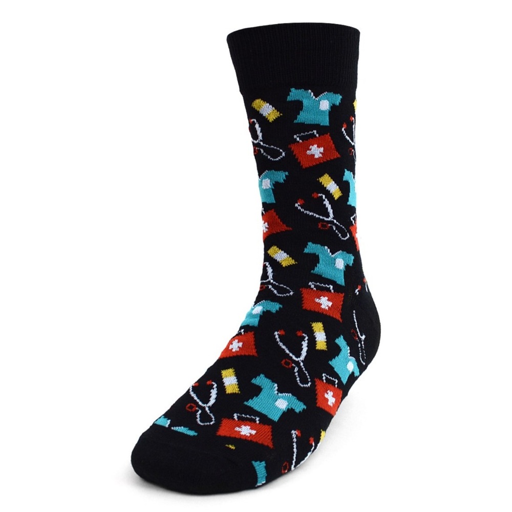 Men’s Nurses/Medical Novelty Socks